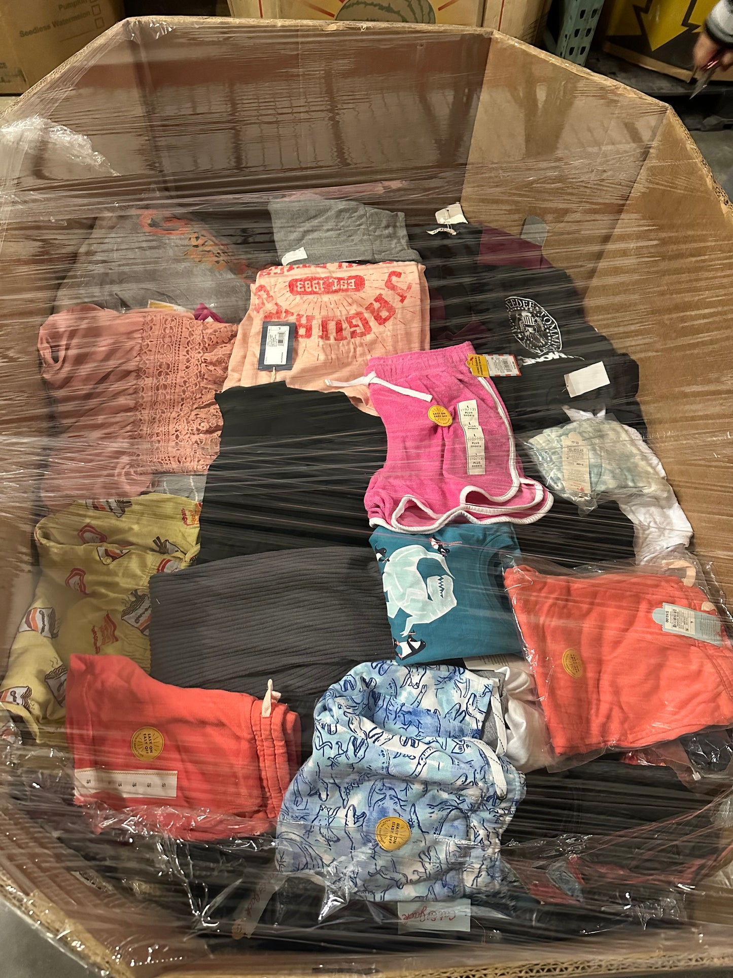 Clothing Pallets-Mixed Apparel (Pre-0rder ONLY)SAMPLE